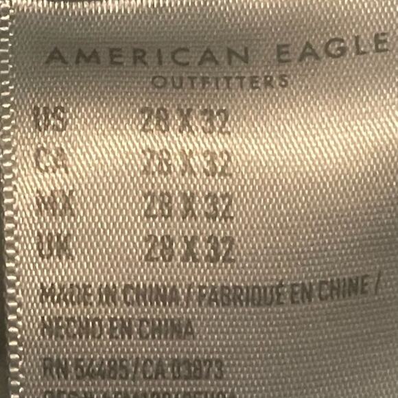 American Eagle Original Straight Jeans Mens 28x32 NE(X)T Level Flex - Picture 4 of 7